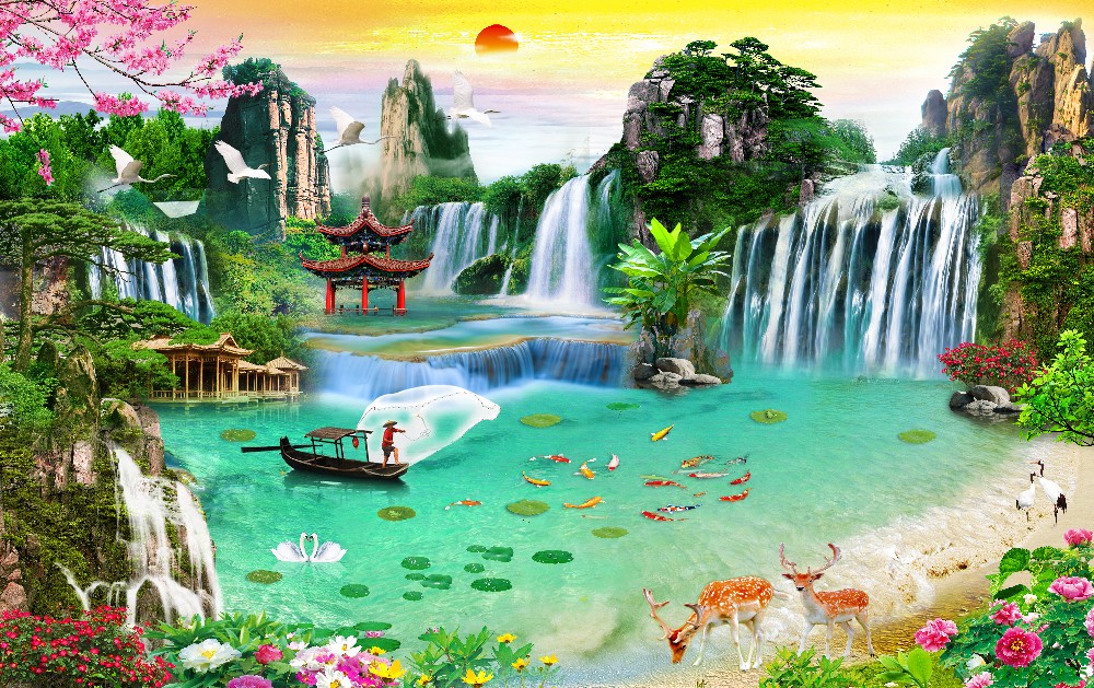 Phong cảnh sơn thủy hữu tình MHT2-035